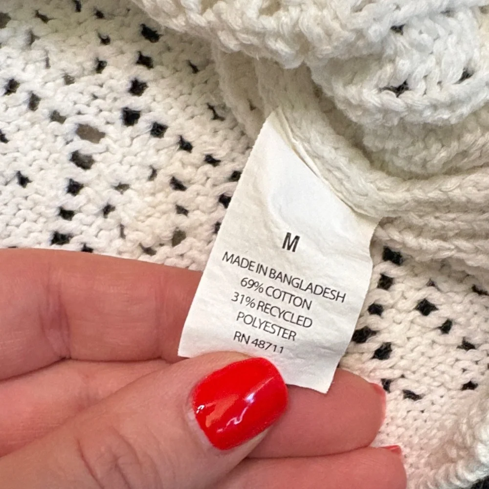 Falls Creek White Crochet Eyelet Camisole Tank - Picture 3 of 7